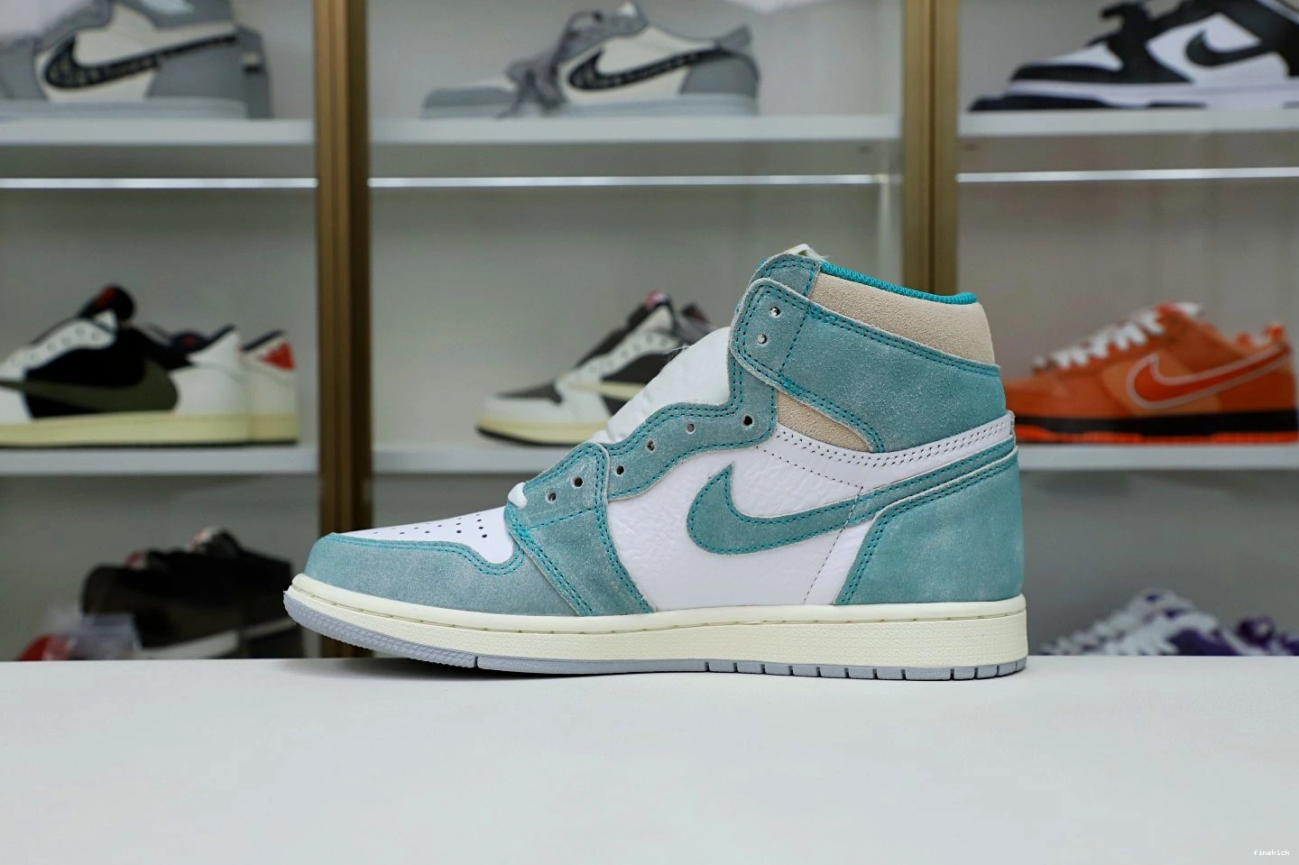 JORDAN RETRO 1 AIR OG GREEN' 'TURBO HIGH 0813